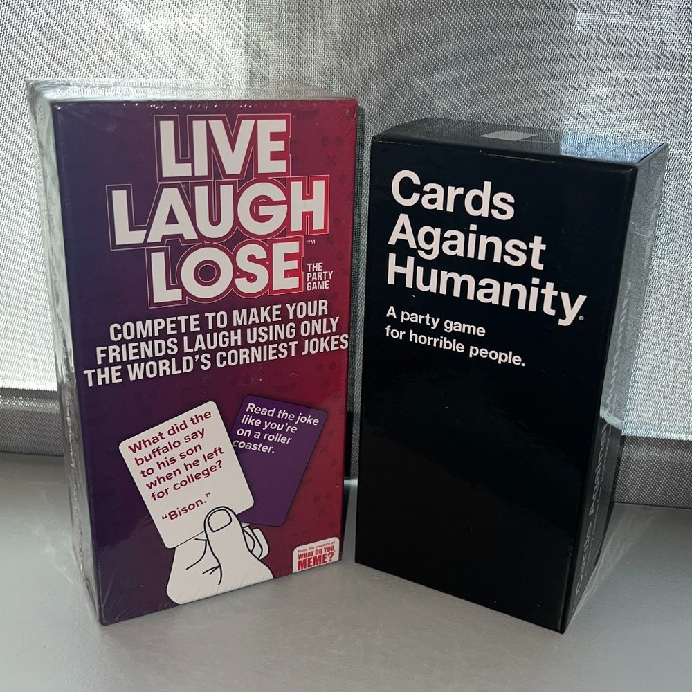 Card Games (Live Laugh Lose & Cards Against Humanity)
